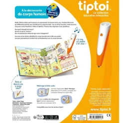 Livre Interactif Tiptoi - A la découverte du corps humain - Ravensburger