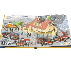 Livre Interactif Tiptoi - A la découverte des pompiers - Ravensburger