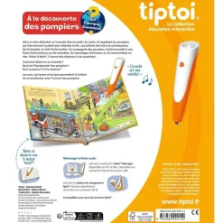 Livre Interactif Tiptoi - A la découverte des pompiers - Ravensburger