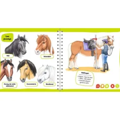 Livre électonique Tiptoi : Les chevaux et les poneys - Ravensburger