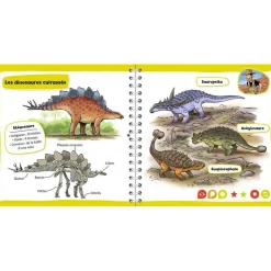 Livre électronique Tiptoi - Mini'Doc : Les dinosaures - Ravensburger