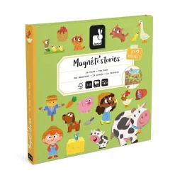 Livre magnétique : Magneti'stories : La ferme - Janod
