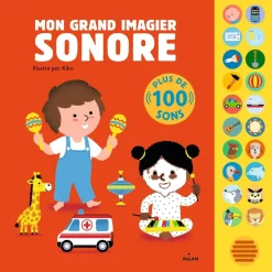 Livre Mon grand imagier sonore - Poppik