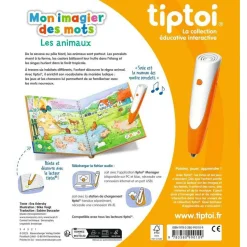 Livre Tiptoi Mon imagier des mots : Les animaux - Ravensburger