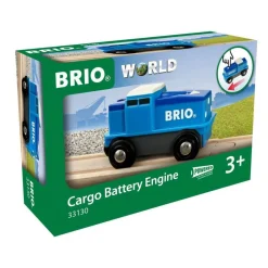 Locomotive de Fret Bleue à piles - Brio