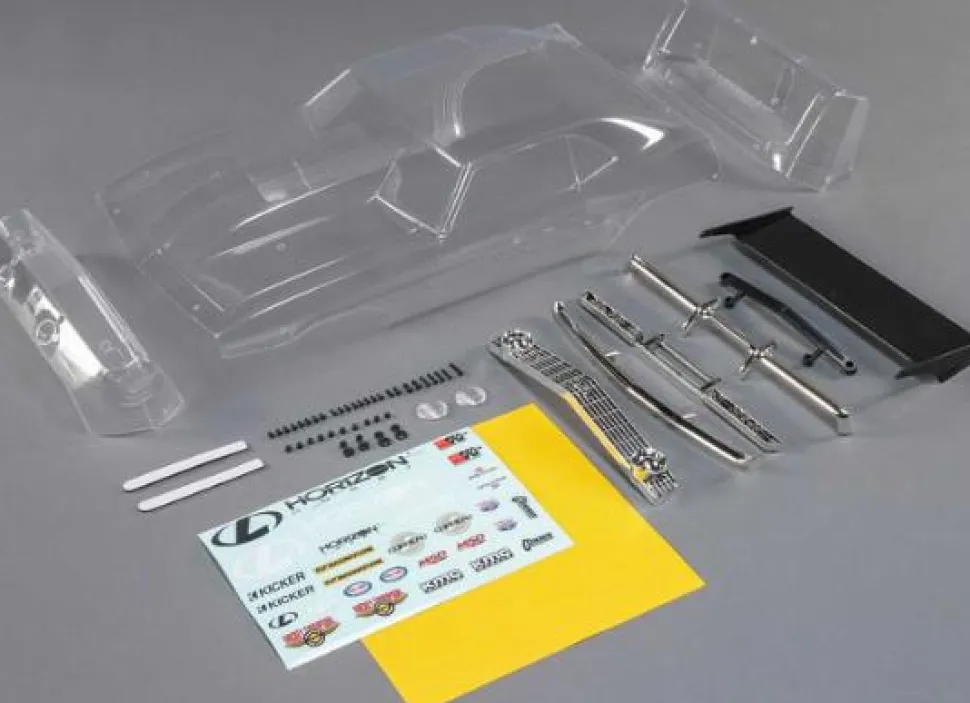 Losi 69 Camaro Body Set, Clear : 22S Drag - Losi - TLR