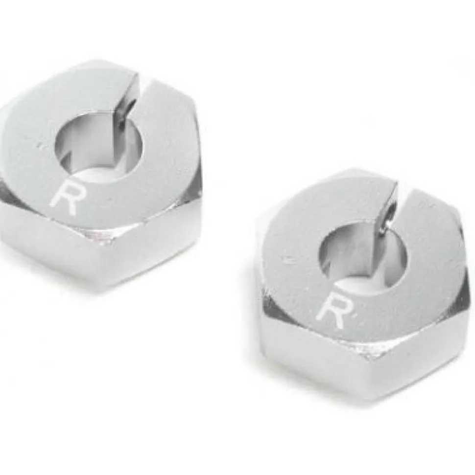 Losi Clamping Rear Wheel Hexes, Aluminum : 22S - Losi - TLR