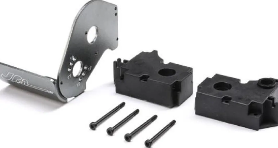 Losi Transmission Case & Motor Plate : Mini JRX2 - Losi - TLR