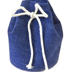 Lot de 4 ballotins Sacs Marins en toile, bleu Royal - RueDeLaFete