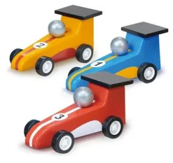 Lot de 3 véhicules à rétro friction - Dam