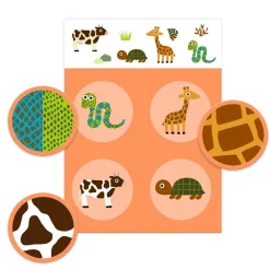 Loto Plumes et poils - Djeco