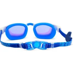 LUNETTES DE NATATION: SHORT FIN - Bleu Océanique - Bling2o
