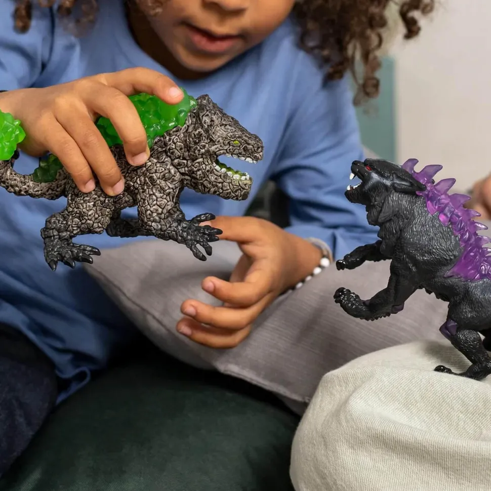 Lynx des Ténèbres vs Broyeur de Pierre - Schleich