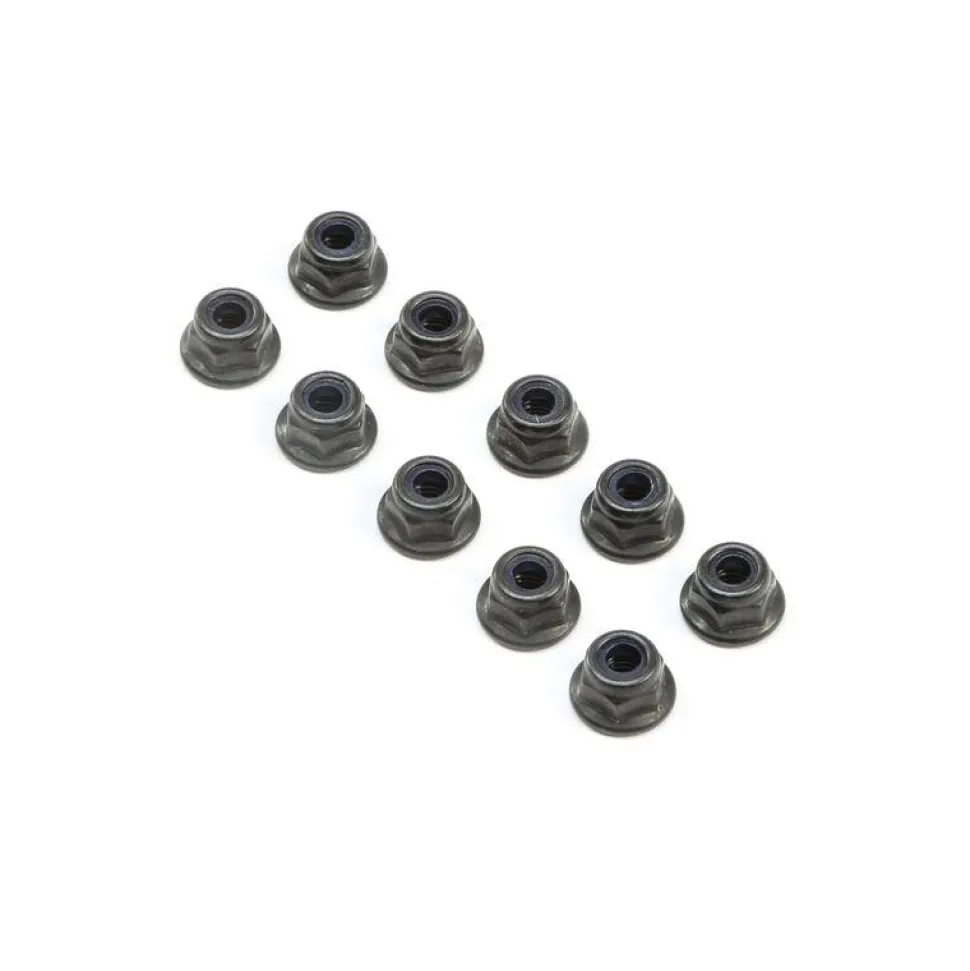 M4 Flanged Lock Nuts (10) - Losi - TLR