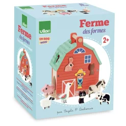 Ma belle ferme des formes - Ingela P.Arrhenius - Vilac