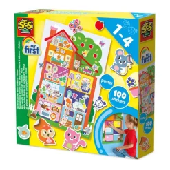 Ma première affiche avec des autocollants - SES Creative