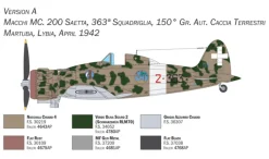 MACCHI M.C.200 XXI SERIE - Italeri