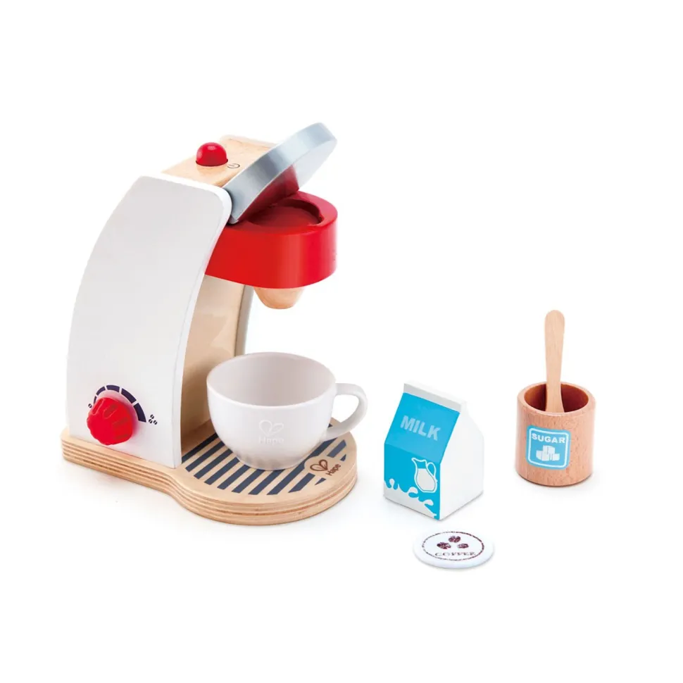 Machine à café en bois blanche - Hape