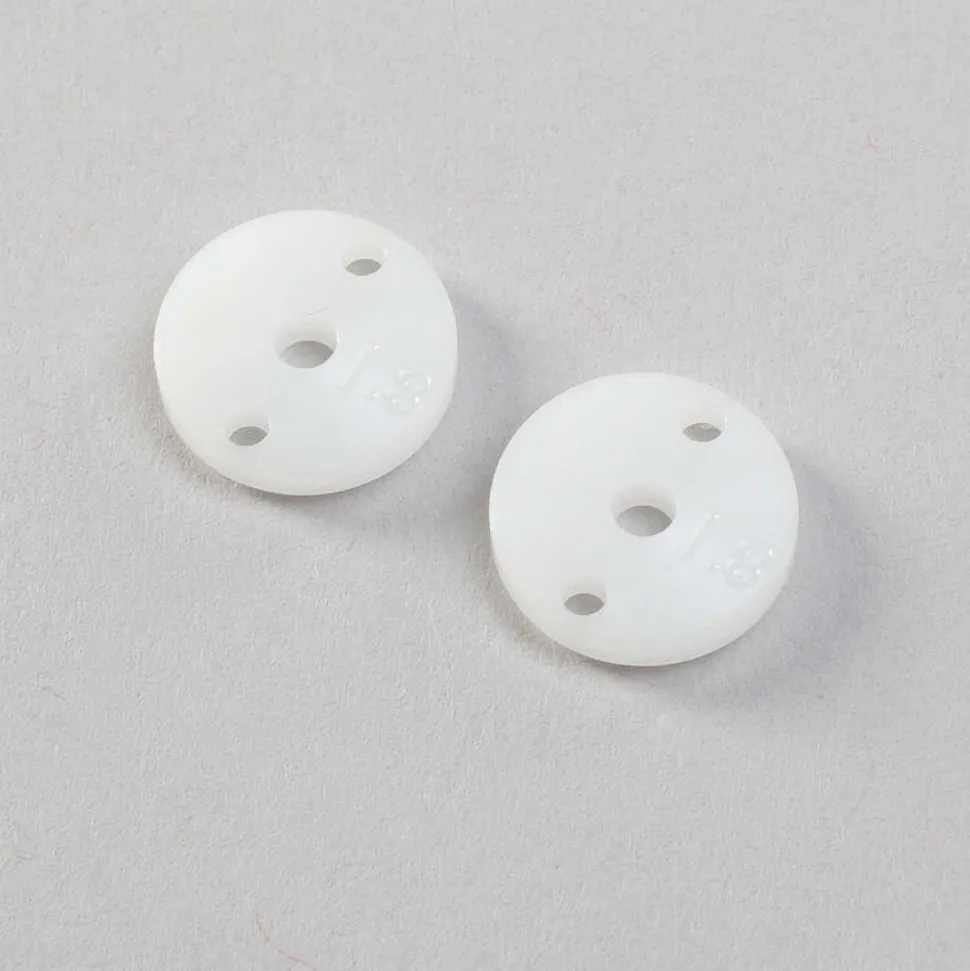 Machined Shock Pistons, Thin, 2 x 1.8mm, G3 (2) - Losi - TLR