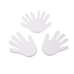 Mains en papier, set de 100 - Eduplay