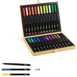 Mallette : Mes 1ers feutres pinceaux - Djeco