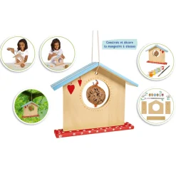 Mangeoire Oiseaux Silence ça pousse - Smoby