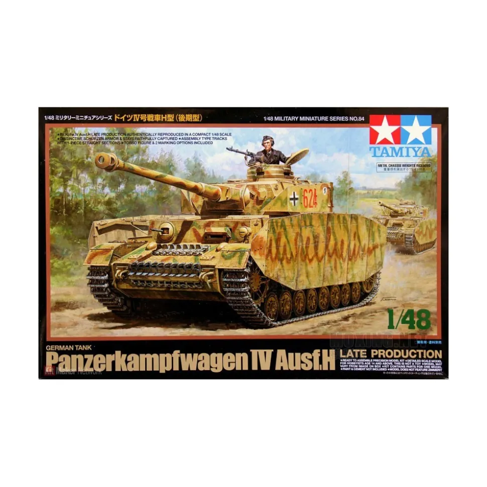 Maquette : Panzer IV Ausf. H - Tamiya