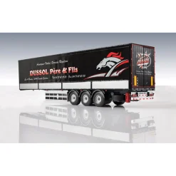 Maquette : Remorque de camion Bachée - Italeri