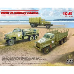 Maquette : Véhicules militaires US de la Seconde Guerre mondiale en 1:35 - ICM