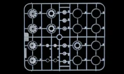 Maquette accessoires camion : Jantes et nouveaux pneus Europe - Italeri