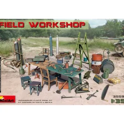 Maquette accessoires militaires : Atelier de terrain - Mini Art