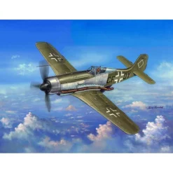 Maquette avion : avion de chasse bombardier allemand FW 190 V18 - Hobby Boss