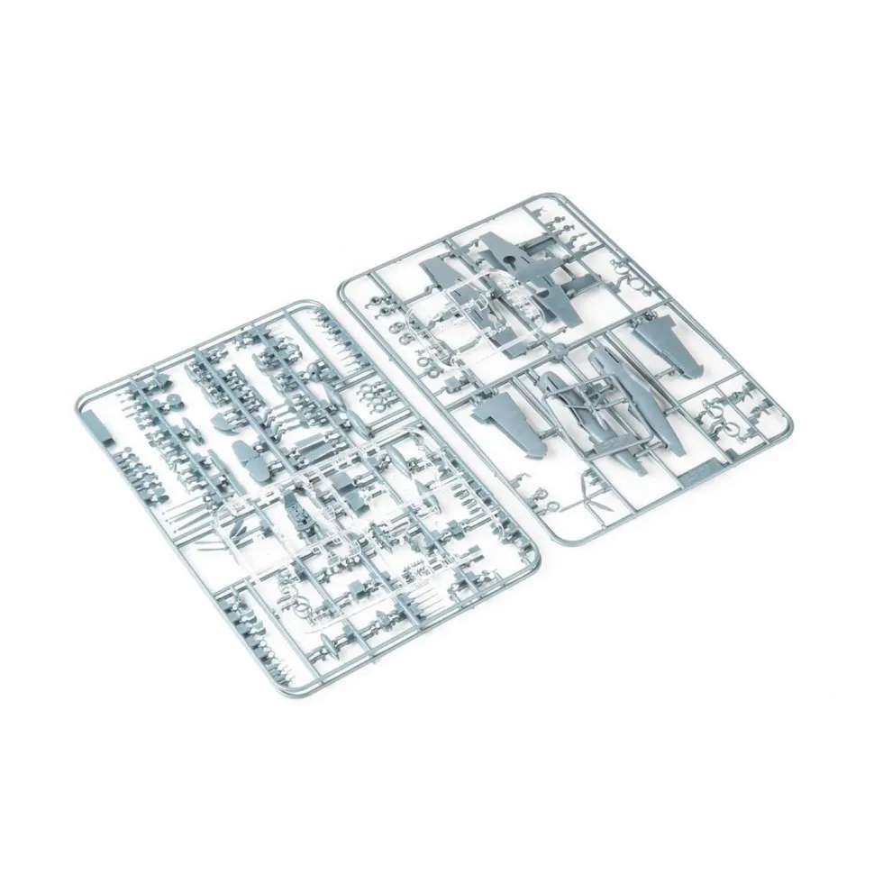 Maquette avion : BF109 Afrika Dual combo - Edition limitée en 1:72 - Eduard