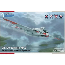 Maquette Avion : DH.100 Vampire Mk.3 European and American Operators - Special Hobby