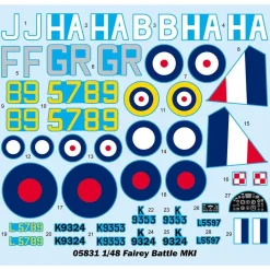 Maquette Avion : Fairey Battle MKI - Trumpeter