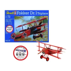 Maquette avion : Fokker DR.1 Triplan - Starter Kit - Revell