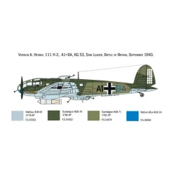 Maquette avion : Heinkel He111H Bataille d'Angleterre - Italeri