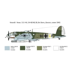 Maquette avion : Heinkel He111H Bataille d'Angleterre - Italeri