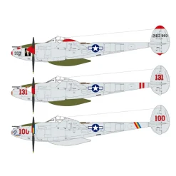 Maquette avion : Lockheed P-38 J Lightning - Tamiya