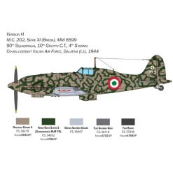 Maquette avion : Macchi MC.202 Folgore - Italeri