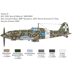 Maquette avion : Macchi MC.202 Folgore - Italeri