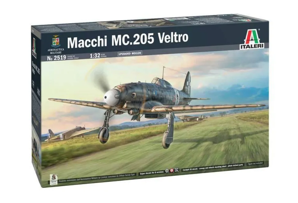 Maquette avion : Macchi MC.205 Veltro - Italeri
