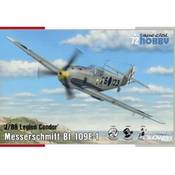 Maquette Avion : Messerschmitt Bf 109E-1 J/88 Legion Condor - Special Hobby