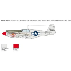 Maquette avion : P-51A Mustang - Italeri