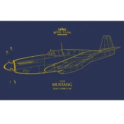 Maquette avion : P-51B Mustang Eduard-Royal Class - Eduard