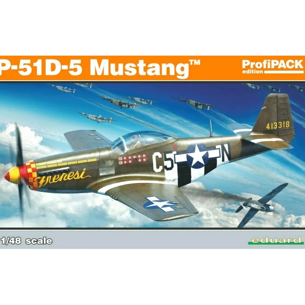 Maquette avion : P-51D-5 Mustang - Eduard