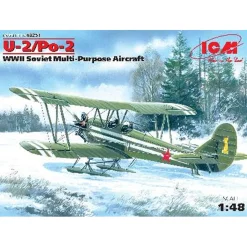 Maquette avion : Polikarpov U-2/Po-2 Appareil mutil-usage soviétique 1940/1942 - ICM