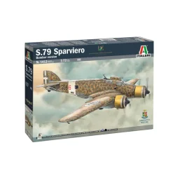 Maquette avion : S.79 Sparviero version bombardier - Italeri