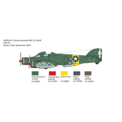 Maquette avion : S.79 Sparviero version bombardier - Italeri