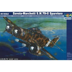 Maquette avion : Savoia Marchetti SM-79 II Sparviero - Trumpeter